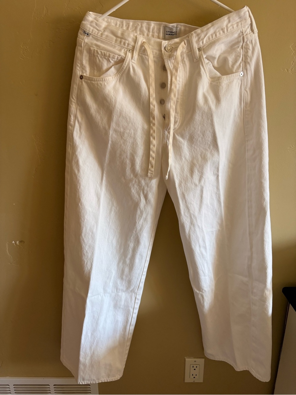 Citizens Of Humanity White Brynn Jeans